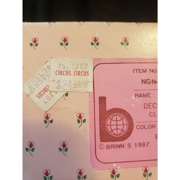 VINTAGE Christmas doll Vegas Circus Circus Brinn's calender clown - Picture 7 of 7